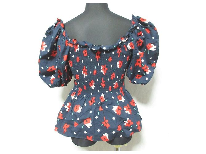 Top de algodón Whimsy Floral de kate spade new york - vista 2