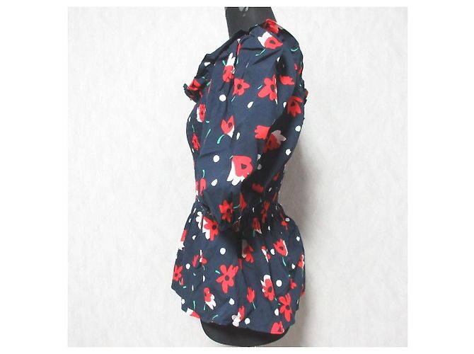 Top de algodón Whimsy Floral de kate spade new york - vista 3