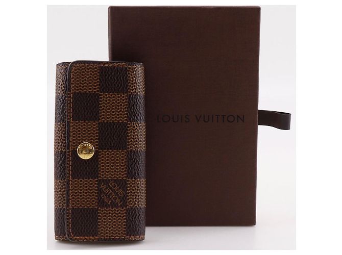 Étui à clés Louis Vuitton Multicles 4 Damier Canvas - vue 12