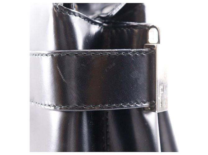 Borsa Salvatore Ferragamo Gancini in vitello - vista 14
