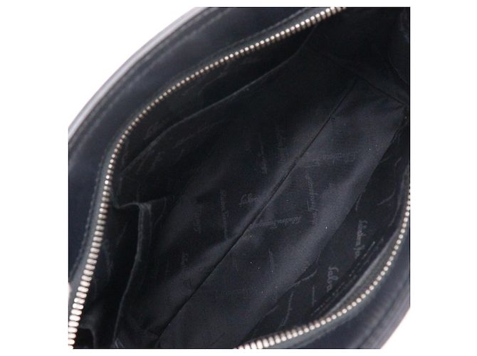 Borsa Salvatore Ferragamo Gancini in vitello - vista 6