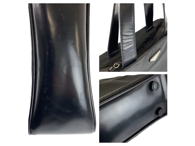 Tote Prada Tessuto Nylon Leather Handbag - view 5
