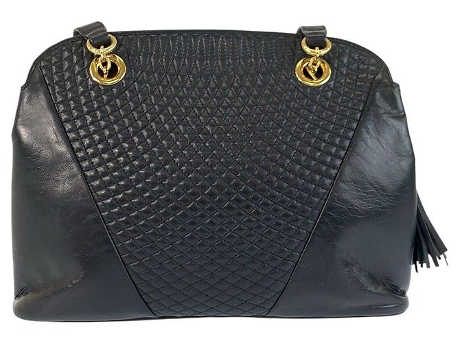 Bally Quilted Leather Shoulder Bag - view 2
