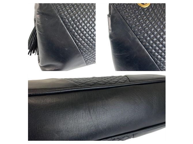 Bally Quilted Leather Shoulder Bag - view 5