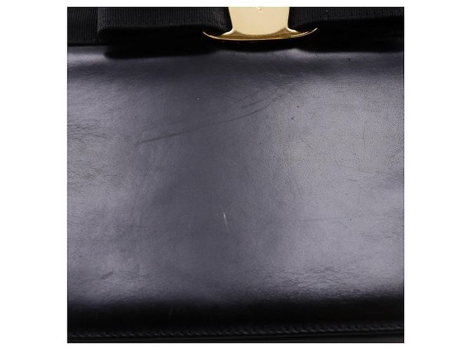 Borsa 2way Salvatore Ferragamo Vara Ribbon in vitello - vista 8