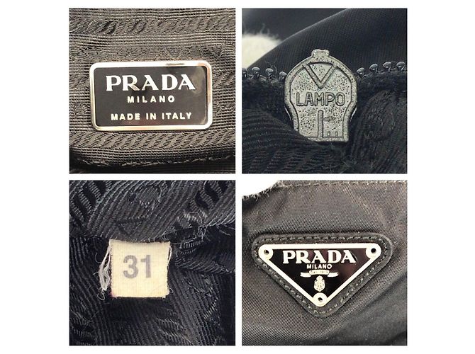 Prada Tessuto Nylon Schultertasche - Ansicht 4