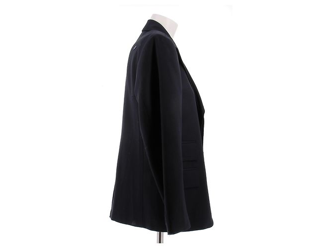 Autre Marque ADER ERROR Navy Blazer Black Cotton - view 3