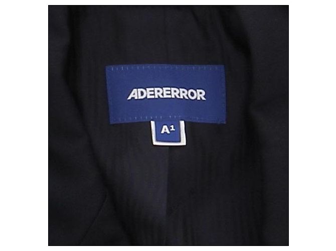 Autre Marque ADER ERROR Navy Blazer Black Cotton - view 6