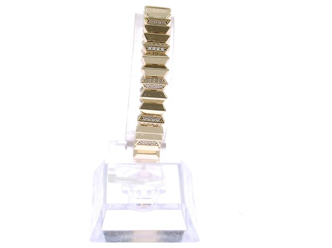 Pulsera Up and Down APM Monaco Dorada - vista 3