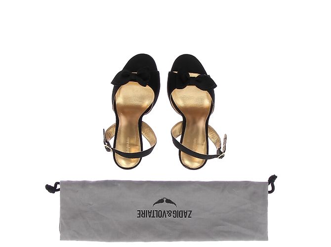 Zadig & Voltaire Elegante Satin-Sandalen - Ansicht 7