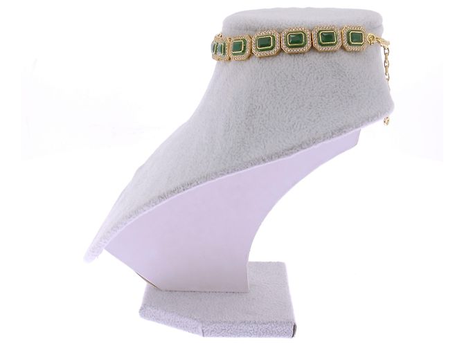 Autre Marque Sharnee Choker Opuline Grün - Ansicht 5