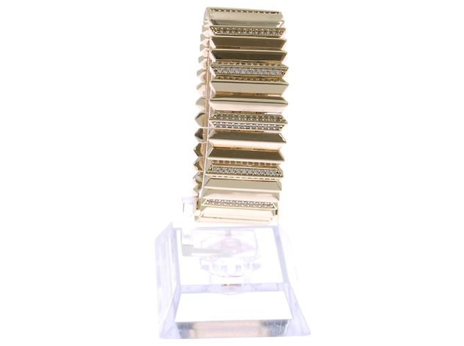 Pulsera Up and Down APM Monaco Dorada - vista 3