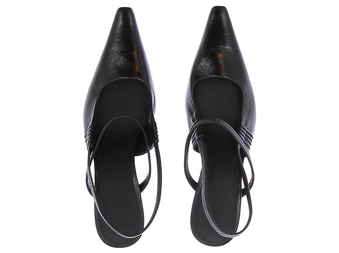 Cos Schwarze Pumps aus Vinyl - Ansicht 4