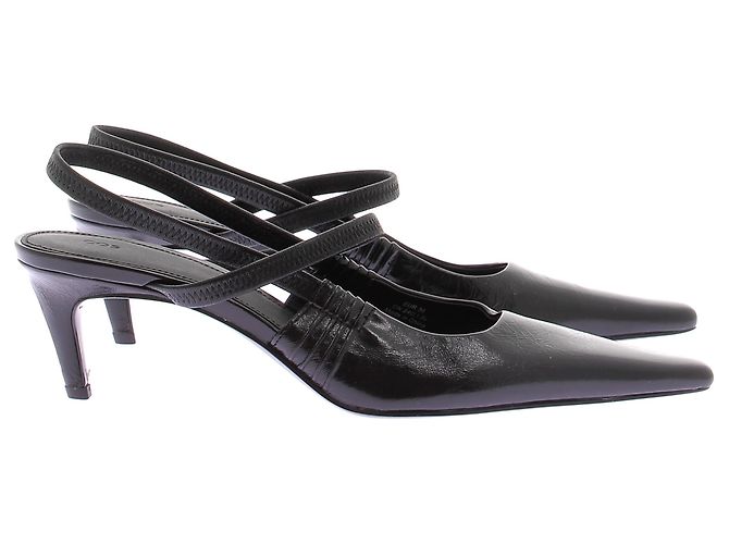 Cos Schwarze Pumps aus Vinyl - Ansicht 6