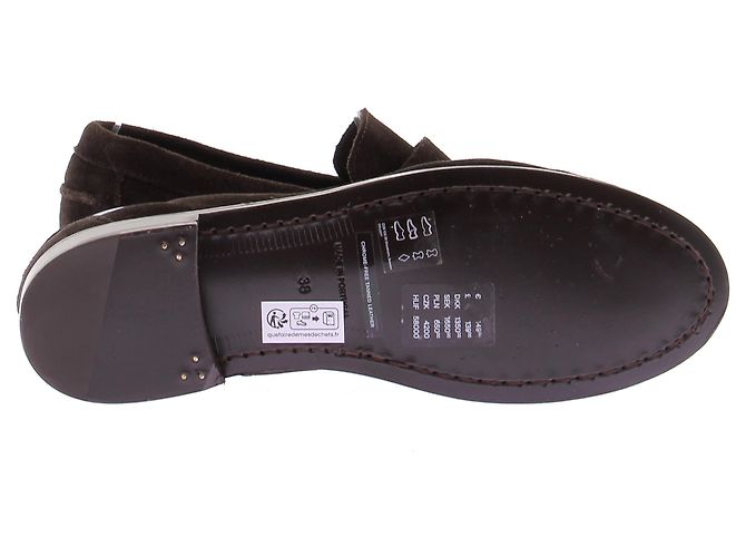 Cos Mocassins en cuir suédé - vue 5