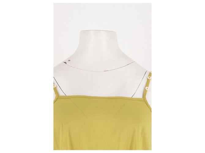 Autre Marque DAMSON MADDER Grünes kurzes Kleid aus Viscose - Ansicht 5