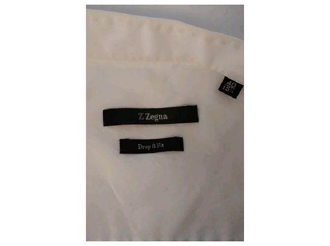 Autre Marque Camisa de algodão branca - vista 7