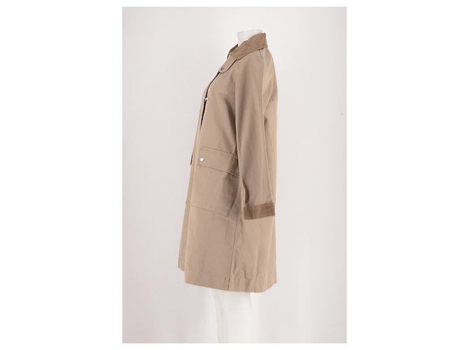 Autre Marque DAMSON MADDER Giacca in cotone beige - vista 3