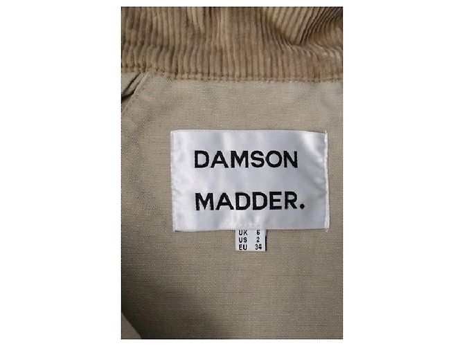 Autre Marque DAMSON MADDER Giacca in cotone beige - vista 7