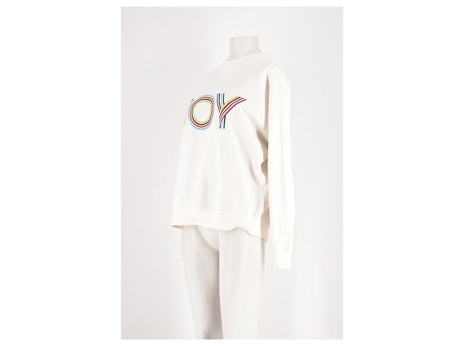 Autre Marque Jersey LA DOUBLEJ de algodón blanco Joy - vista 4