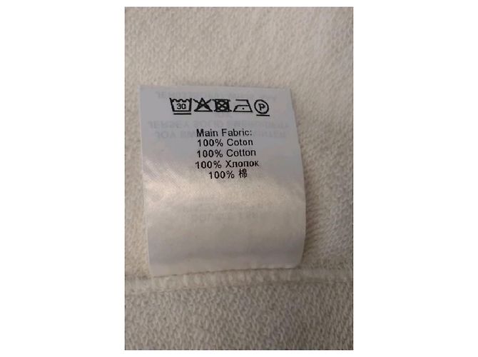 Autre Marque Jersey LA DOUBLEJ de algodón blanco Joy - vista 7