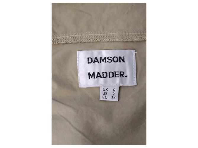 Autre Marque Casaco com capuz de algodão bege DAMSON MADDER - vista 7