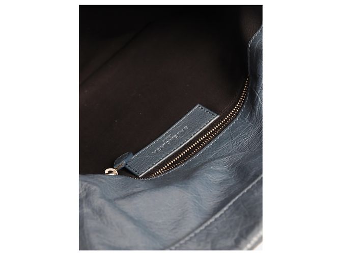 Balenciaga Borsa a tracolla Envelope blu - vista 8