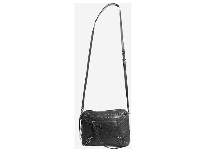 Balenciaga Bolsa tiracolo Grey Classic Reporter - vista 2