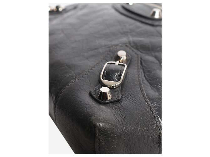 Balenciaga Bolsa tiracolo Grey Classic Reporter - vista 4