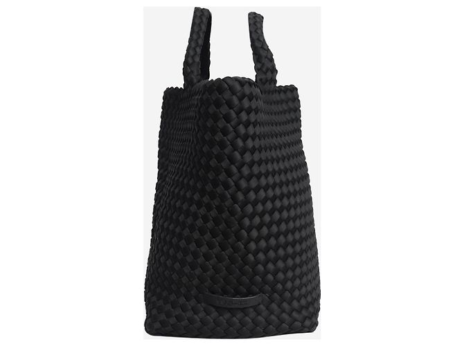 Autre Marque St Barths gewebte Tote mittel Onyx - Ansicht 3