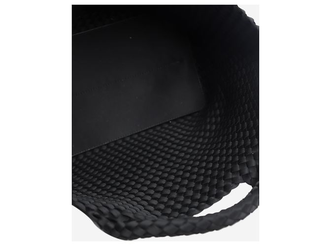 Autre Marque St Barths gewebte Tote mittel Onyx - Ansicht 7