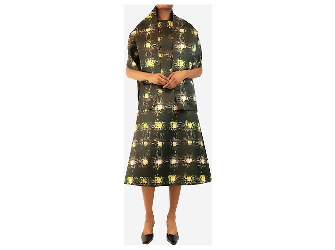 Autre Marque Set abito e mantella Genzianella verde scuro - size UK 8 - vista 3