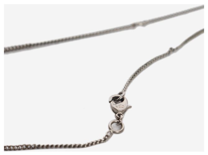 Chanel Colar Silver Coco Mark B10A - vista 3