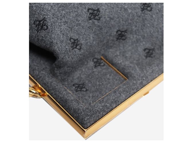 Fendi Sac à épaule First gris - vue 5