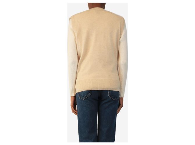 Anine Bing Ärmelloses Kaschmir-Top in Neutral - size XS - Ansicht 2