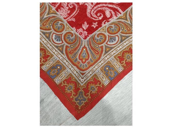 Foulard Valentino Rosso Stampato - vista 4