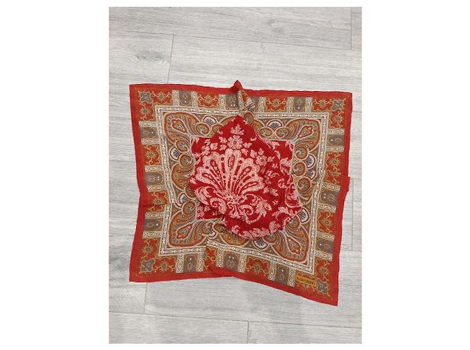 Foulard Valentino Rosso Stampato - vista 8