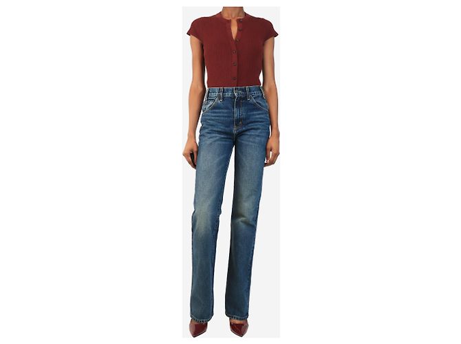 Nili Lotan Vaqueros Blue Joan - talla UK 6 - vista 2