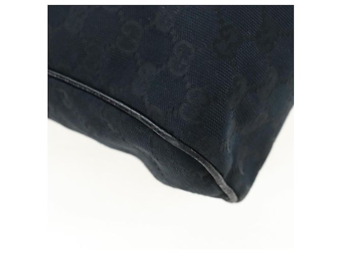 Borsa a tracolla GUCCI GG Canvas Black Silver 146236 - vista 18