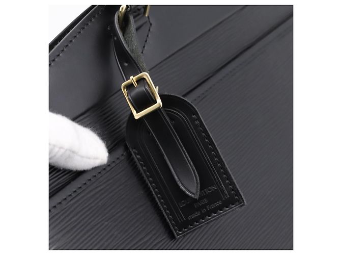 Borsa a mano LOUIS VUITTON Epi Riviera Nera M48182 LV - vista 19