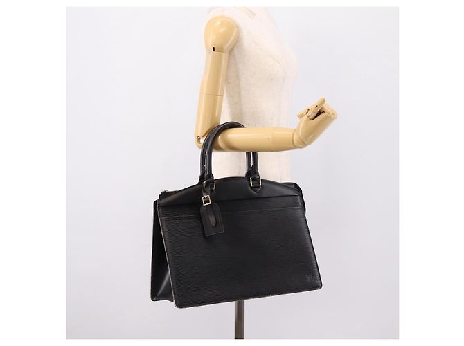 Borsa a mano LOUIS VUITTON Epi Riviera Nera M48182 LV - vista 23