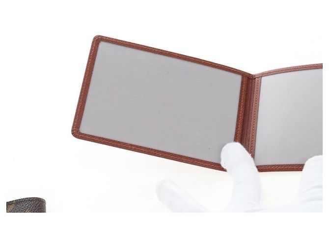 LOUIS VUITTON Monogram Porte TresorEtui Papie Wallet M61202 LV - vista 30