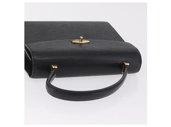 Borsa a mano LOUIS VUITTON Epi Malesherbes Black M52372 LV - vista 14