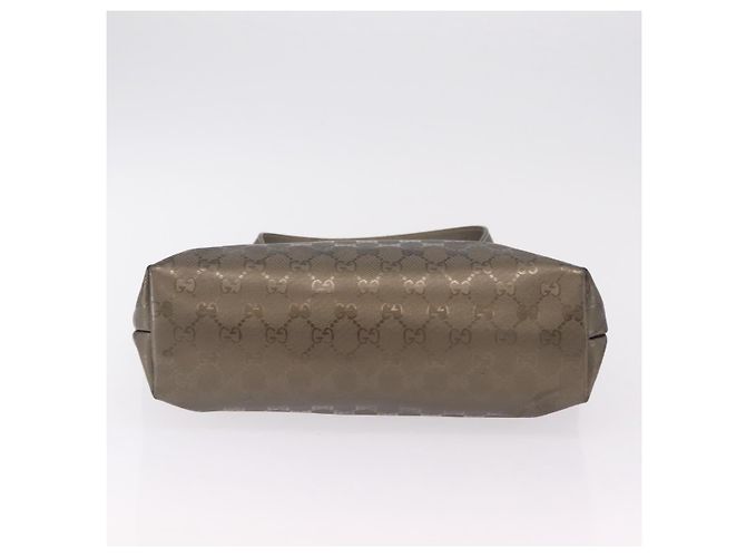 Borsa a mano GUCCI GG Implementation PVC Champagne Gold Silver 211138 - vista 8