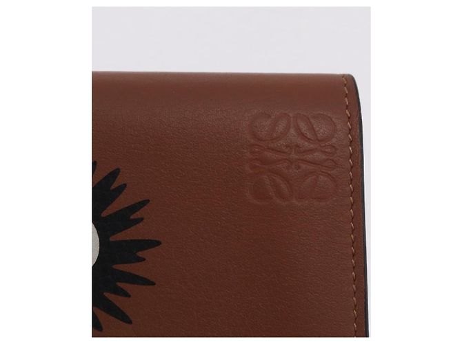 LOEWE LOEWE × Studio Ghibli Carteira Suswatari Couro Brown Silver - vista 18