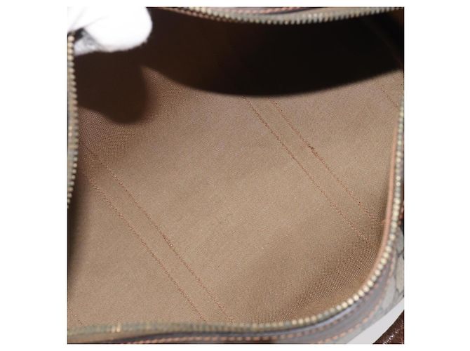 Borsa a mano GUCCI GG Supreme PVC Beige Gold - vista 11