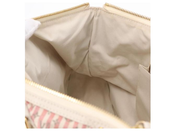 Borsa LOUIS VUITTON Mini Lin Marina GM Croisette 2way Pink M95493 LV - vista 26