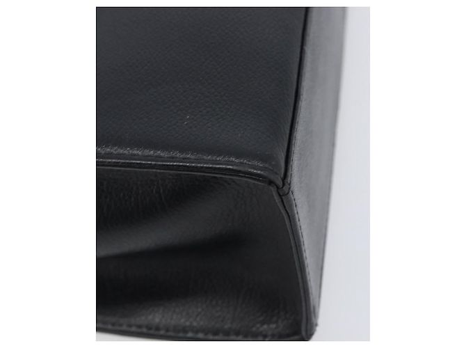 Autre Marque Borsa a mano Saint Laurent in pelle nera e oro - vista 14