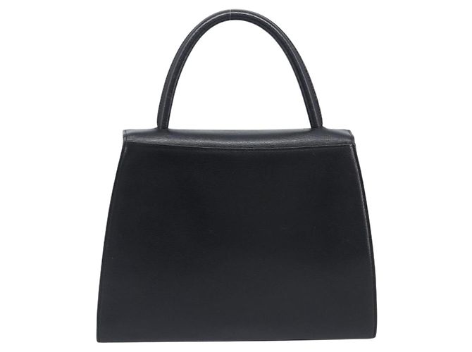 Autre Marque Borsa a mano Saint Laurent in pelle nera e oro - vista 2