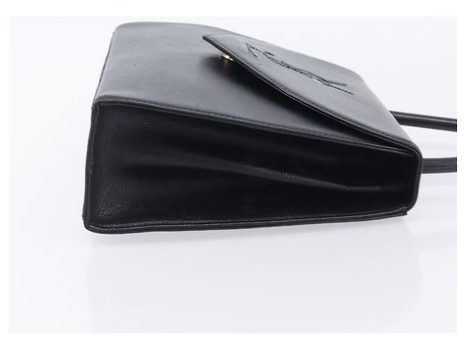 Autre Marque Borsa a mano Saint Laurent in pelle nera e oro - vista 3